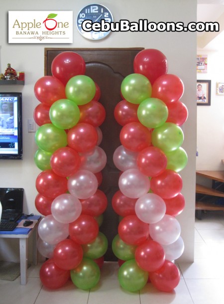 Basic Balloon Columns for Apple One Tower