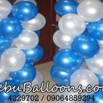 Metallic Balloons for Columns and Archs