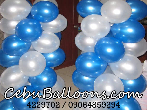 Metallic Balloons for Columns and Archs