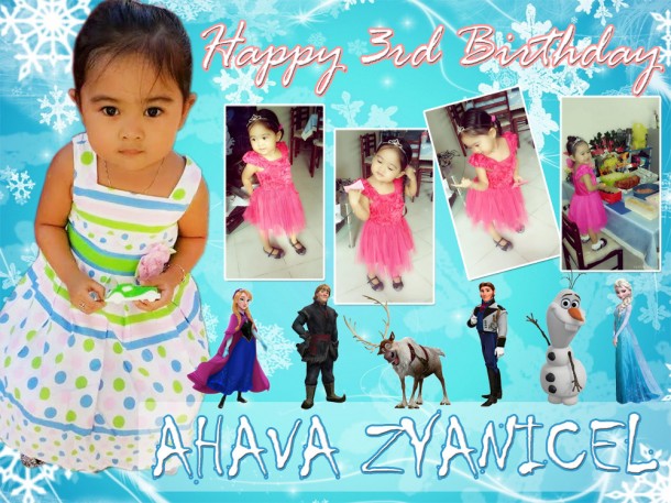 Ahava Zyanicel's 3rd Birthday (Frozen Theme)