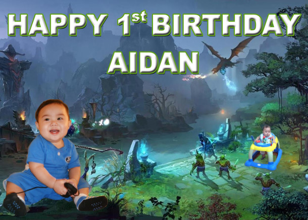 Aidan (Cooyin) 1st Birthday (Dota)