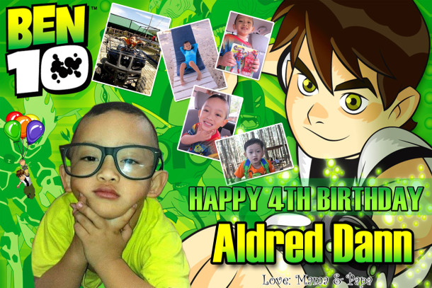 Aldred Dann 4th Birthday (Ben10)