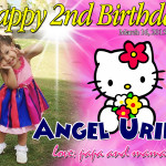 Angel Uriel 2nd Birthday (Hello Kitty)