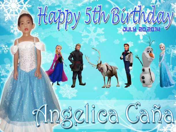 Angelica 5th Birthday (Frozen)