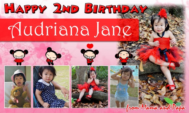 Audriana Jane (Pucca Tarpaulin Design)