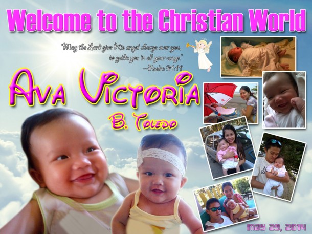 Ava Victoria's Christening