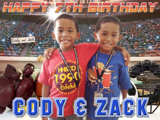 Cody & Zack's (Twins) Sports Theme