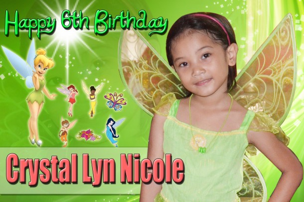 Crystal Lyn Nicole's Tinkerbell Theme Tarpaulin