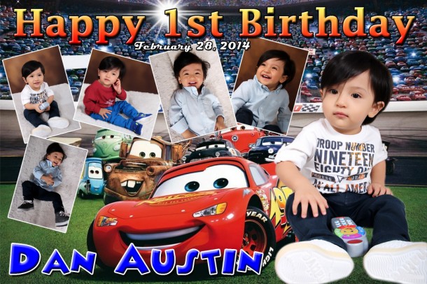 Dan Austin's Lightning McQueen Birthday