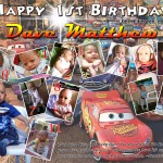 Dave Matthew’s 1st Birthday (Cars Theme)