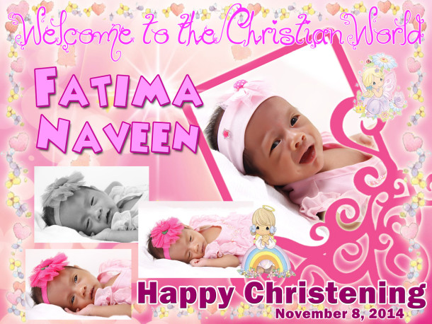 Fatima Naveen Christening