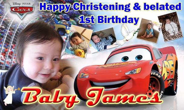 James' Christening and Birthday