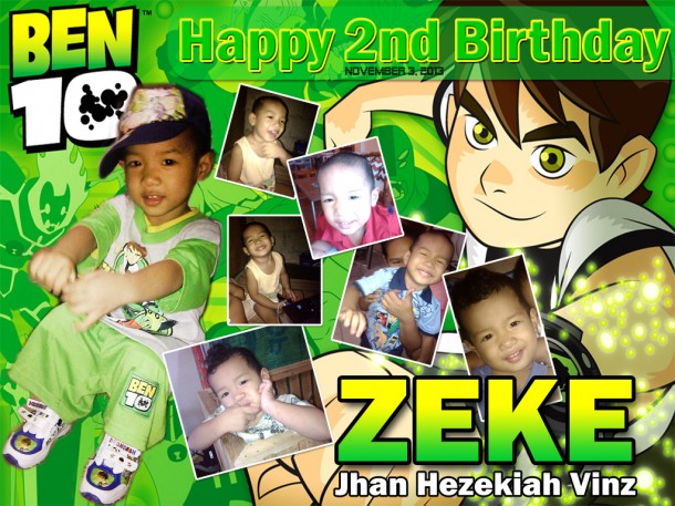 Jhan Hezekiah Vinz's 2nd Birthday (Tarp Layout)