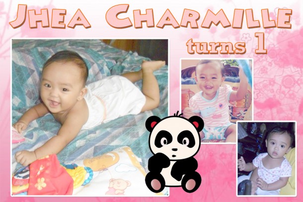 Jhea Charmille turns 1