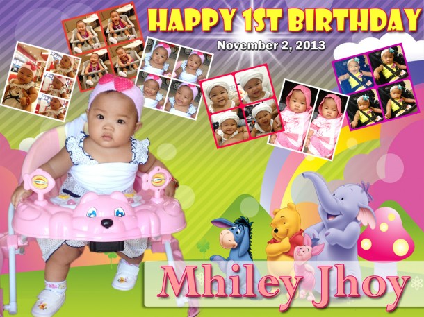 Jhoy's 1st Birthday (Winnie the Pooh)