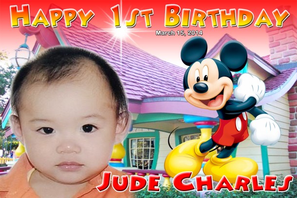 Jude Charles Mickey Mouse Theme