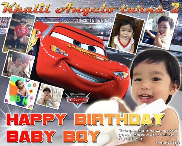 Cars the Movie Tarpaulin Design