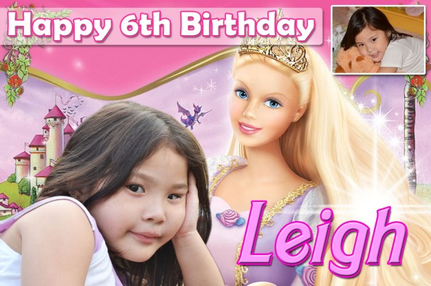 Leigh's 6th Birthday (Barbie Theme)