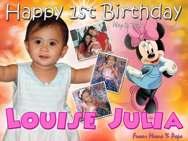 Louise Julia's Minnie Mouse Birthday Party