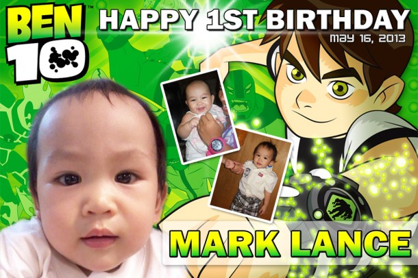 Mark Lance's 1st Birthday (Ben 10 Theme)