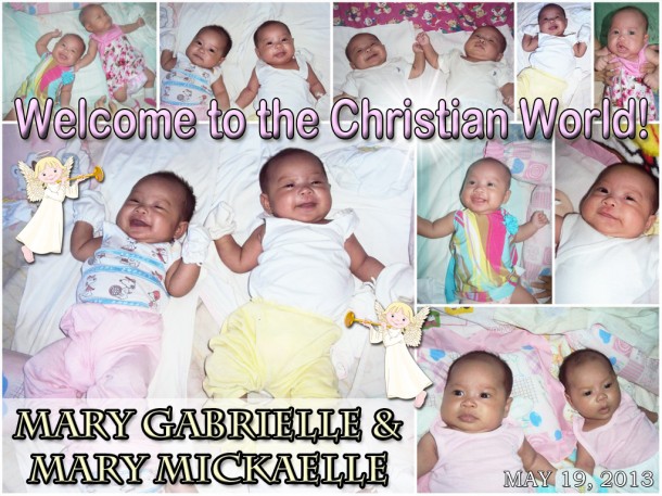 Mary Twins (Christening)