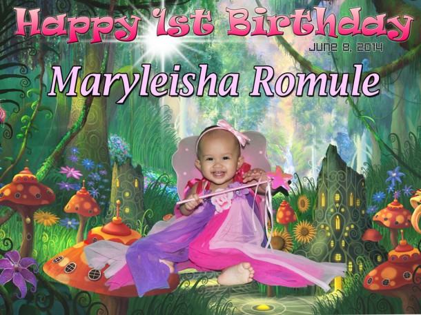 Maryleisha Romule's 1st Birthday (Fairyland)