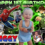 Miggy’s 1st Birthday (Spiderman and Ben10)