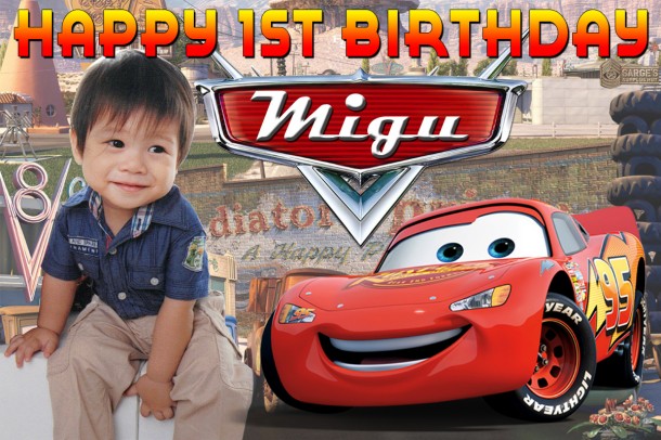 Migu's 1st Birthday (Lightning Mcqueen)