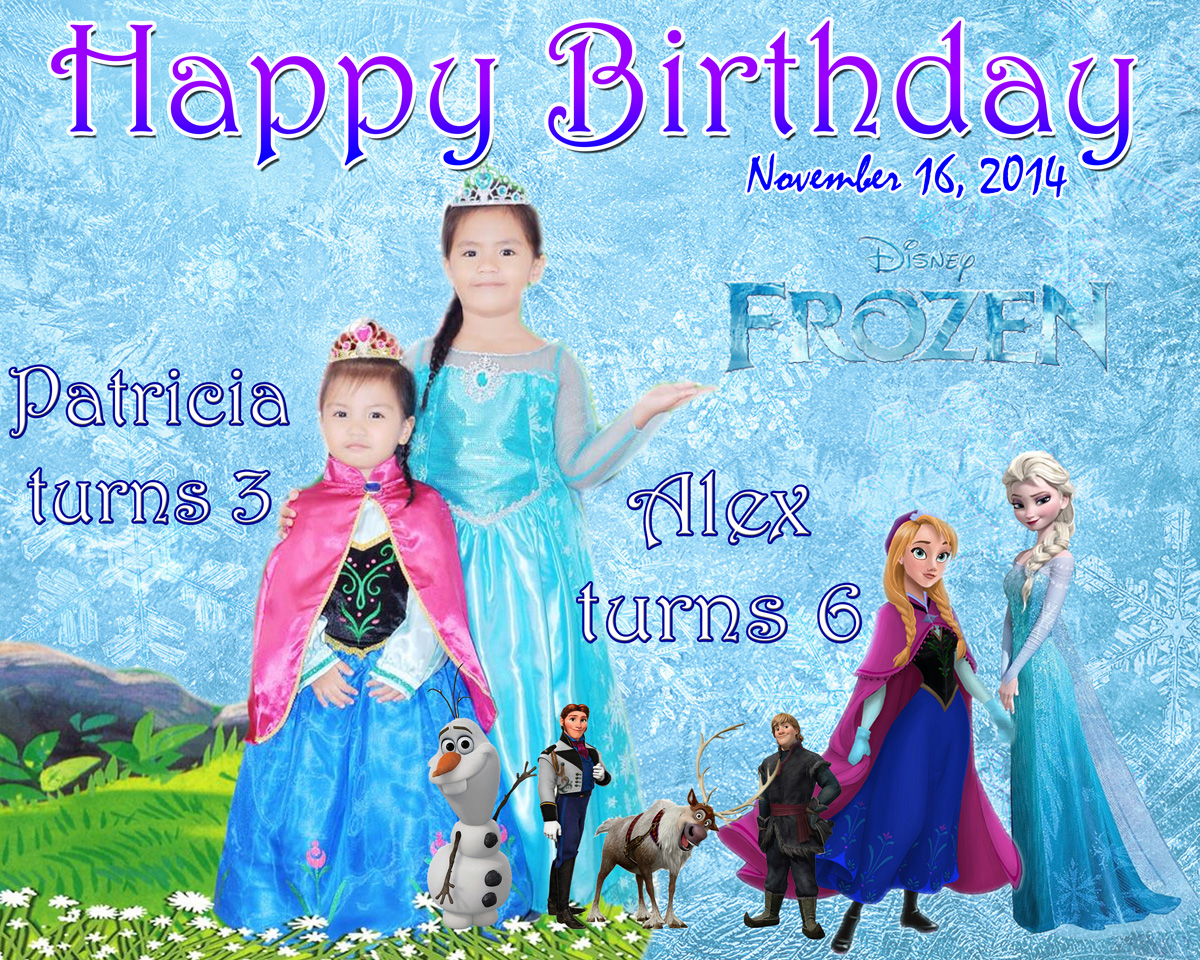 Patricia Alex's Birthday (Frozen) | Cebu Balloons and Party Supplies