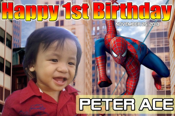 Peter Ace's Spiderman Design