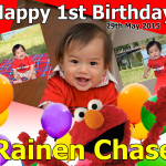 Rainen Chase 1st Birthday (Elmo)