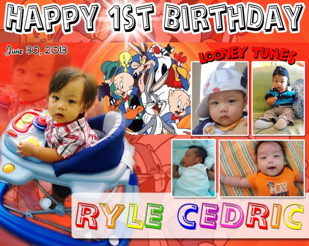 Ryle Cedric's Looney Tunes Tarpaulin