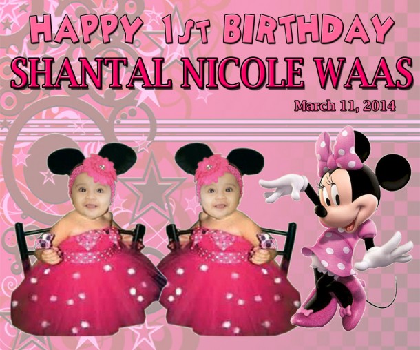 Shantal Nicole Waas' Minnie Mouse