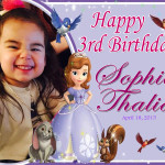 Sophia Thalia’s 3rd Birthday (Sofia the First)