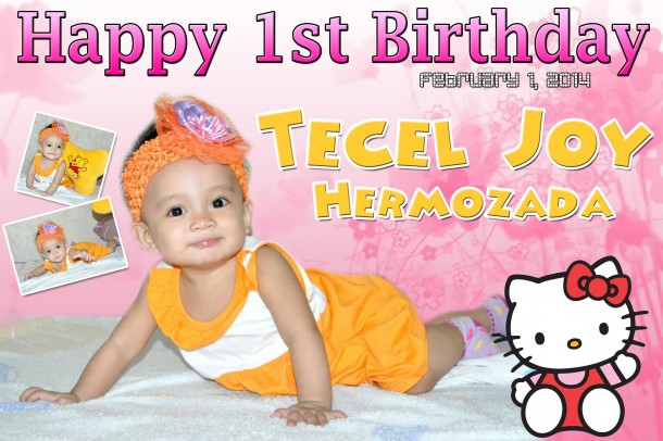 Tecel Joy's Hello Kitty Tarpaulin