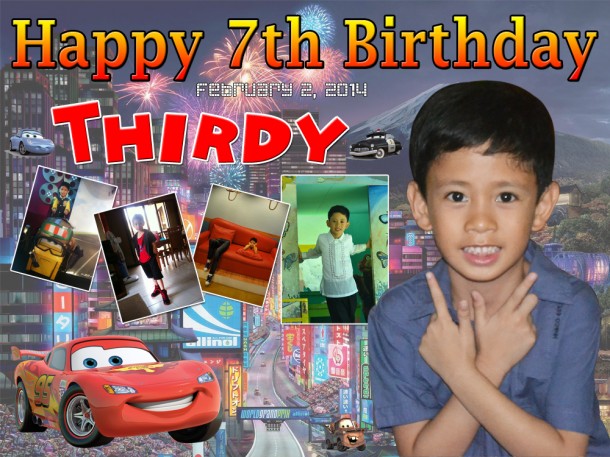 Thirdy at 7 years old