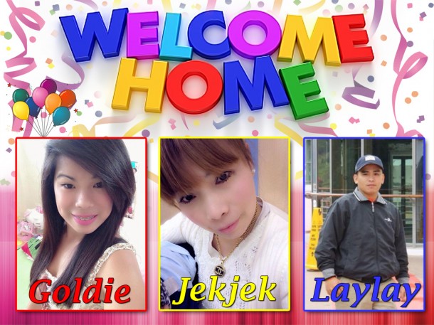 Welcome Home Goldie, Jekjek, Laylay