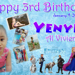 Yenyen’s 3rd Birthday (Frozen Disney)