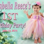 Ysabella Recce’s 1st Birthday (Flower)