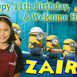 Zaira’s 11th Birthday (Minions)