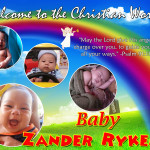 Zander Rykerr’s Christening