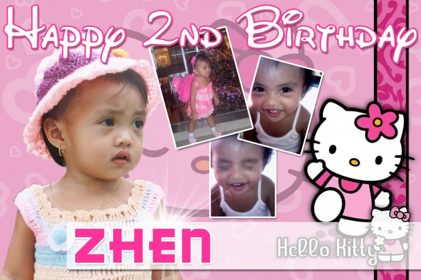 Zhen Rupinta's 2nd Birthday (Hello Kitty)