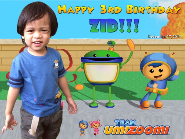 Zid's Umizoomi Birthday