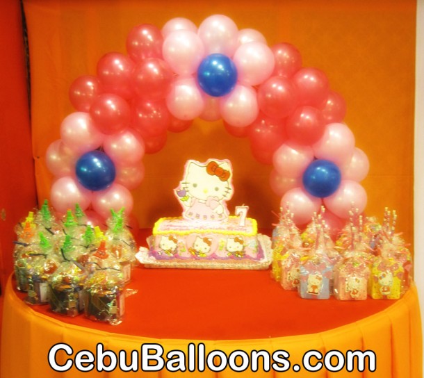 Hello Kitty Cake Arch at White Gold House