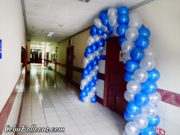 Balloon Arch at Miller Hospital