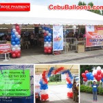 Balloon Arch for Rose Pharmacy at Timex Philippines