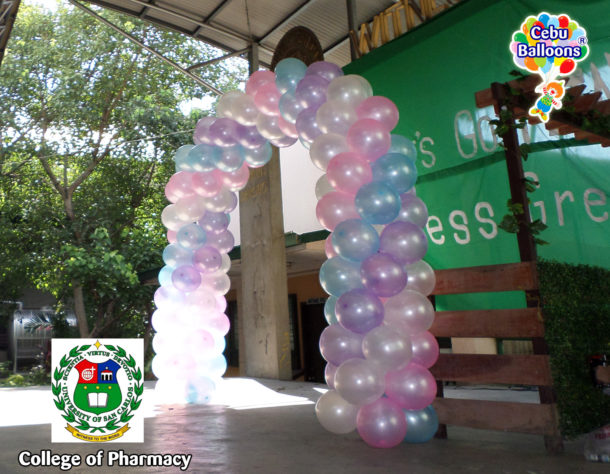 Balloon Arch for USC-College of Pharmacy