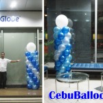 Balloon Columns at Globe Telecom Building