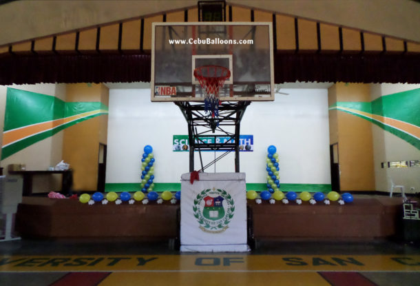 Balloon Decoration at San Carlos Boys High (Gym)