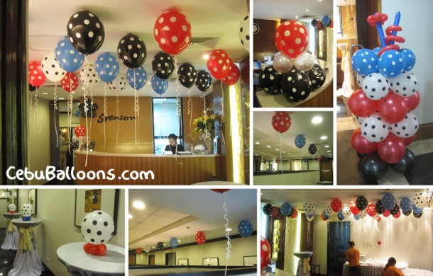 Balloon Decoration for Svenson's Anniversary